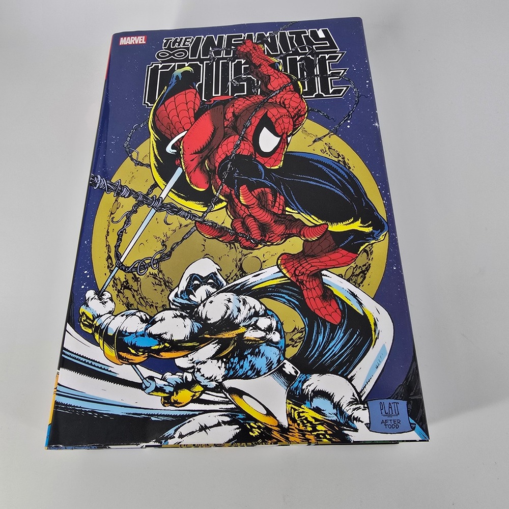 Marvel The Infinity Crusade Omnibus HC Comic Book Spider-Man Moon Knight Platt